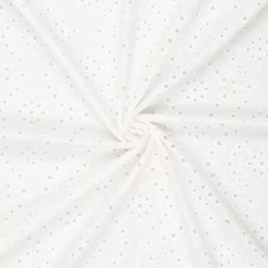 Broderie -  Brigitte wit