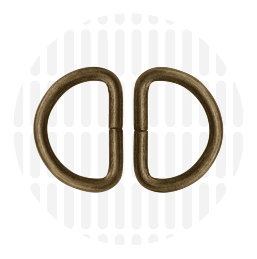 D-ring 25mm ZZ - Messing