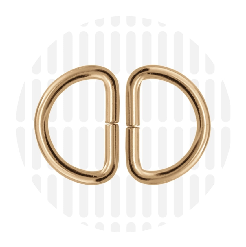 D-ring 25mm ZZ - Goud