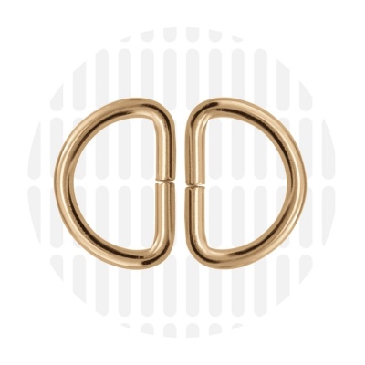 D-ring 25mm ZZ - Goud