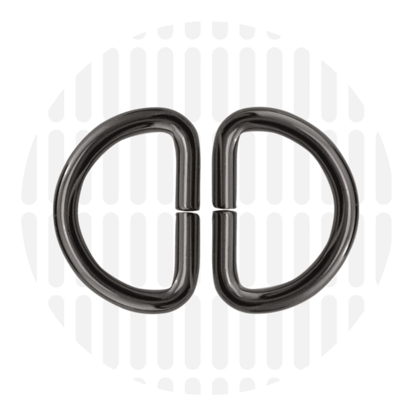 D-ring 25mm ZZ - Gunmetal