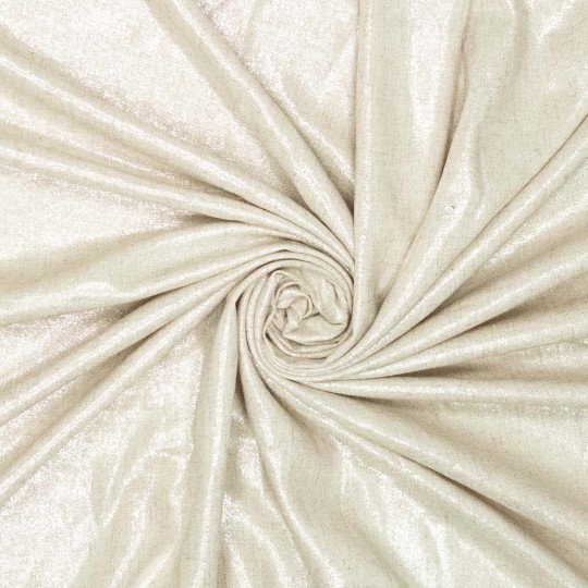Viscose linnen - Folie zilver