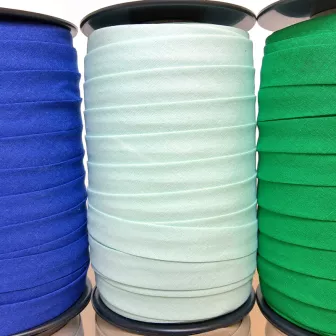 Biais katoen 20mm - munt 514 (rol 157m)