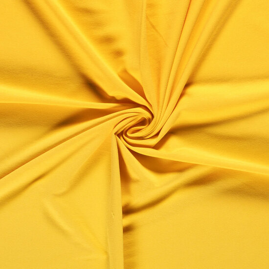 French terry 2 - warm geel 35