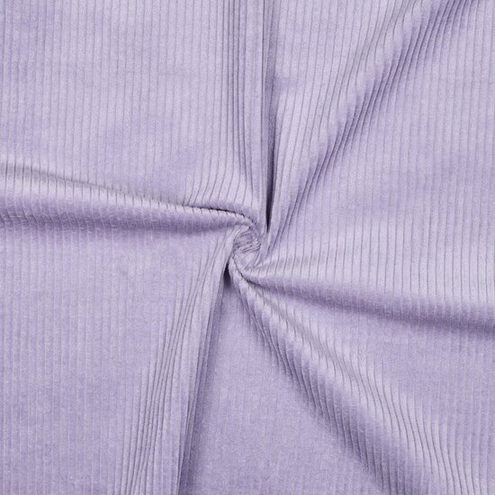 Ribfluweel - dikke ribbel lila 56