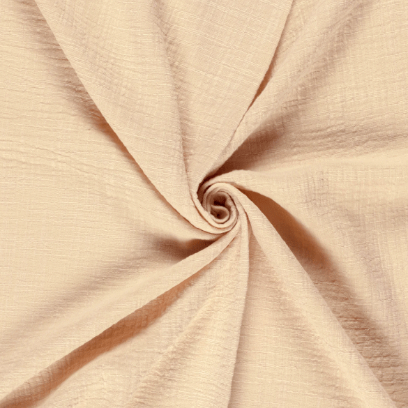 Double gauze - Linnenlook ivoorbeige