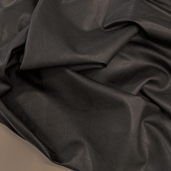 Vegan leder - Zwart four