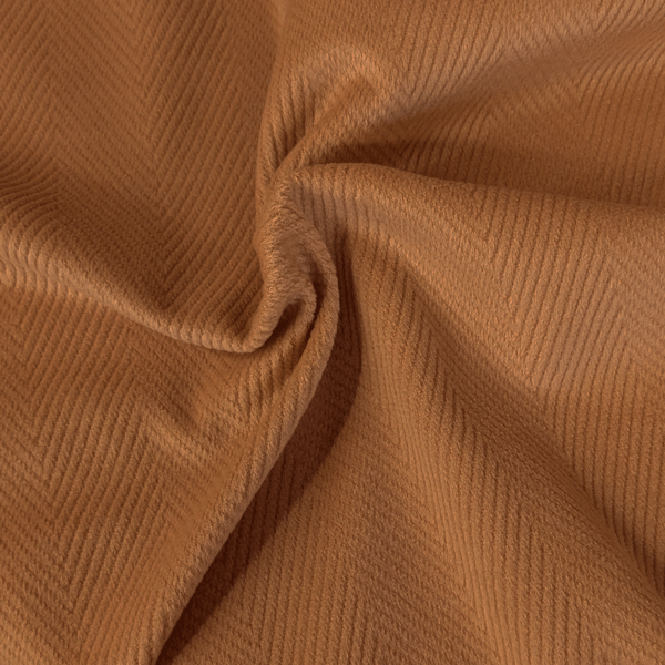 Mantelstof - Camel herringbone four