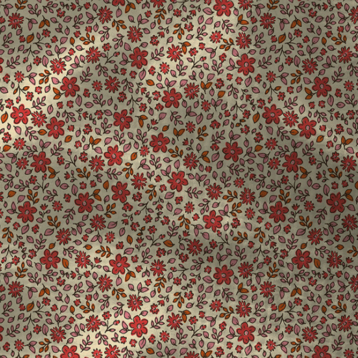 Double gauze - Bloemen miniheide