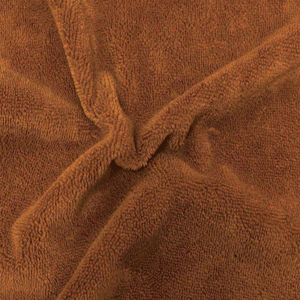 Bamboobadstof velvet - Bruin