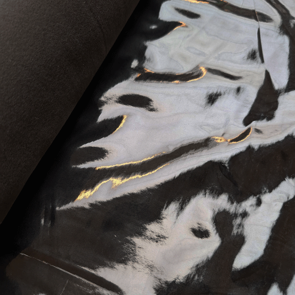 Regenmantel - Lak zwart rekbaar fi