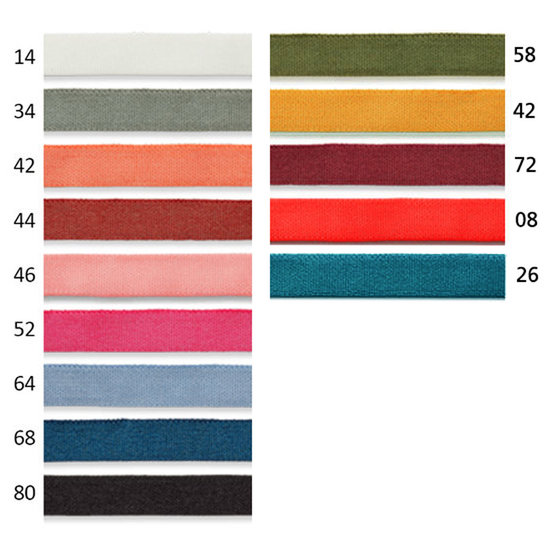 Lingerie elastiek glans 10mm - grijsgroen 34