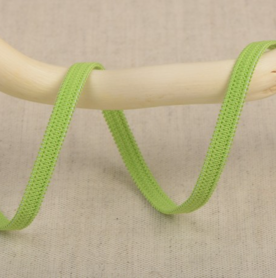 Harde elastiek 25mm - limoengroen 16