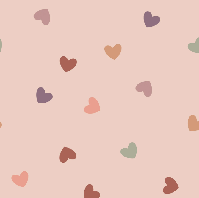 French terry - Hart zalmroos