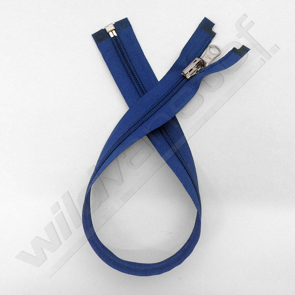 Rits spiraal omkeerbaar 35cm - kobaltblauw