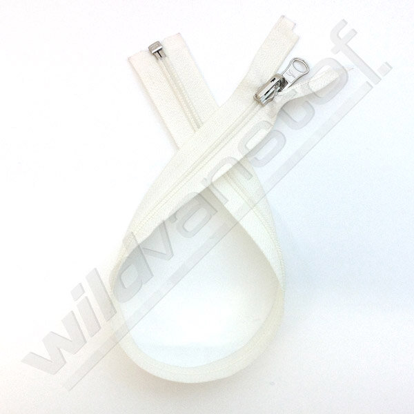 Rits spiraal omkeerbaar 35cm - ecru