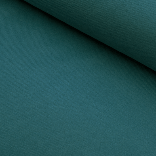 Mantelstof - Odette keper zachtpetrol