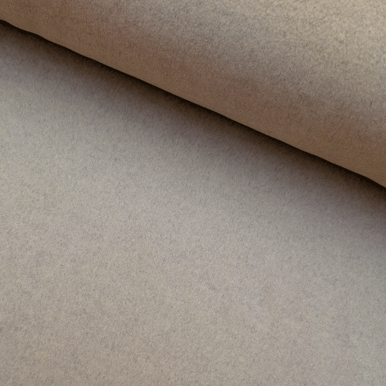 Mantelstof - Gemeleerd ecrugrijs