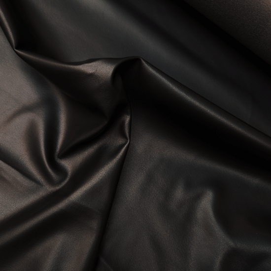 Vegan leder - Zwart 11