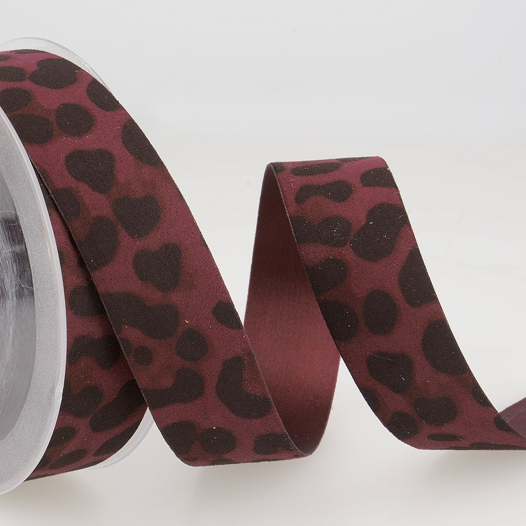 Sierlint 15mm - luipaard bordeaux