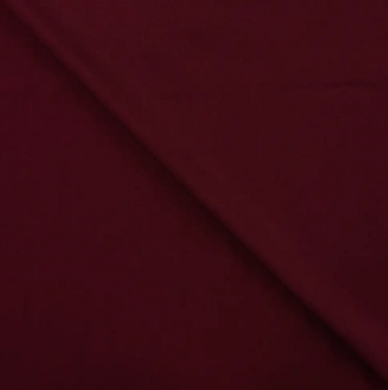 Viscose stretch - Donkerbordeaux