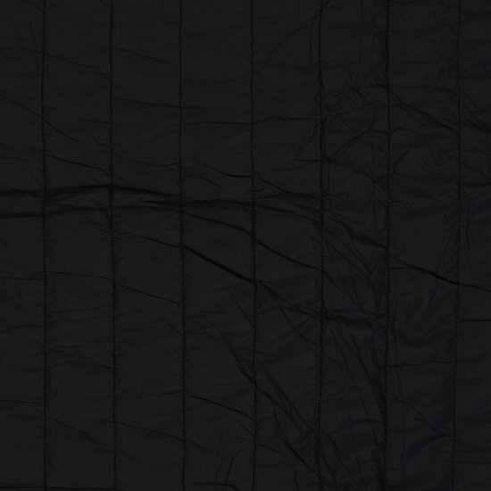 Matelasse fleece - Zwart