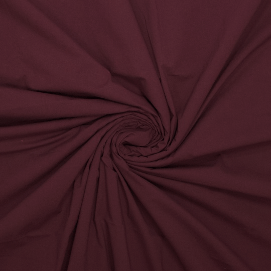 Katoen papertouch - Bordeauxbruin