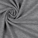 Gebreid - Rib jersey soft grijs