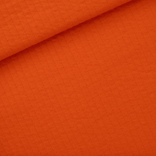 Matelasse jersey - Playtime flame red