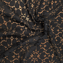 Kant - Zwart bloemen 176 fi