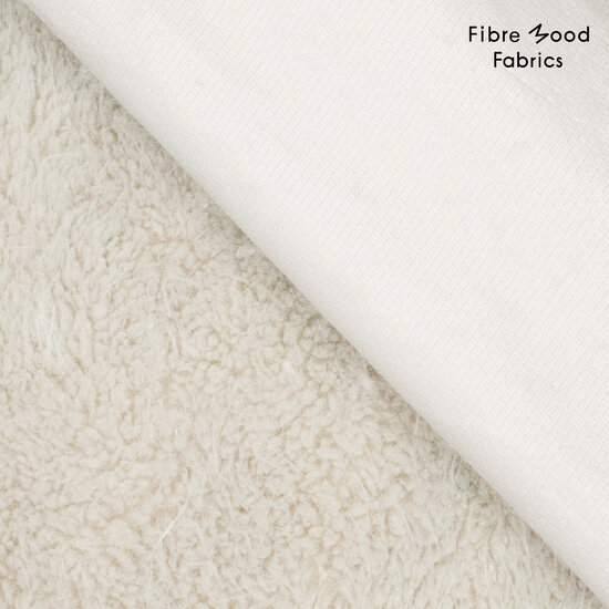 Pels langharig - Ecru greige fibremood