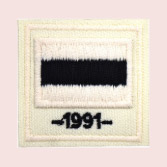 Applicatie - 1991 zwart-ecru