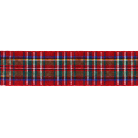 Sierlint 40mm - Tartan rood