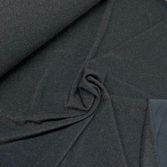 Coupon 200 - Glitterjersey - Honduras donkerpetrol fi