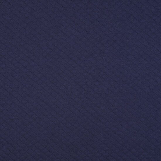 Sweater fijn doorstikt - Marine