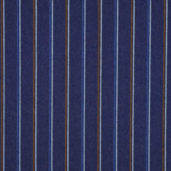 Denim - Dark stripes camel white