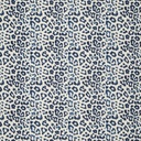 Linnen viscose - Leopard blauwe tint