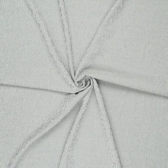 Damesstof - Crinckle blauwe streep