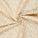 Jacquard - Goudbeige stijlmotief
