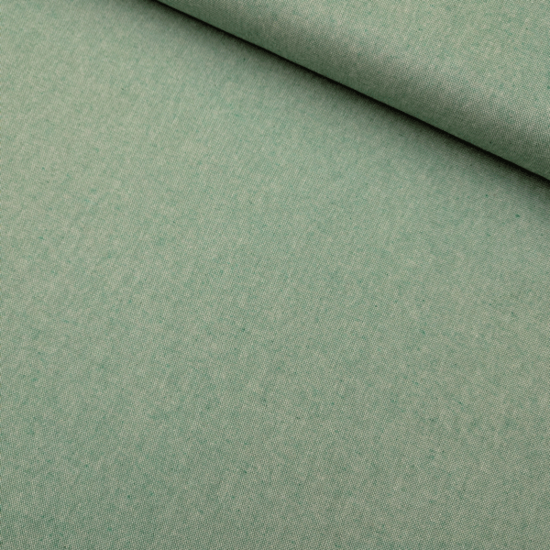 Gerecycleerd canvas - chambray grasgroen