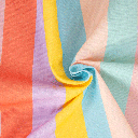 Canvas - Pastelkleuren streep