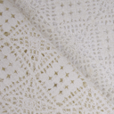 Gehaakt - Kant ecru hokjspatroon