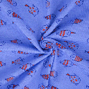 Jersey - Schoolvis blauw viert carnaval