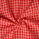 Katoen - Vichy roze en rood 9