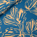 Mikado - Blauw met witte bloem