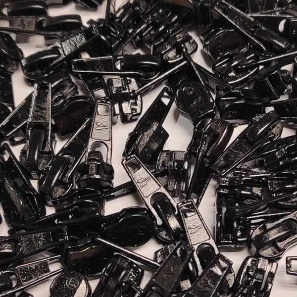 Rits schuiver P60 - zwart