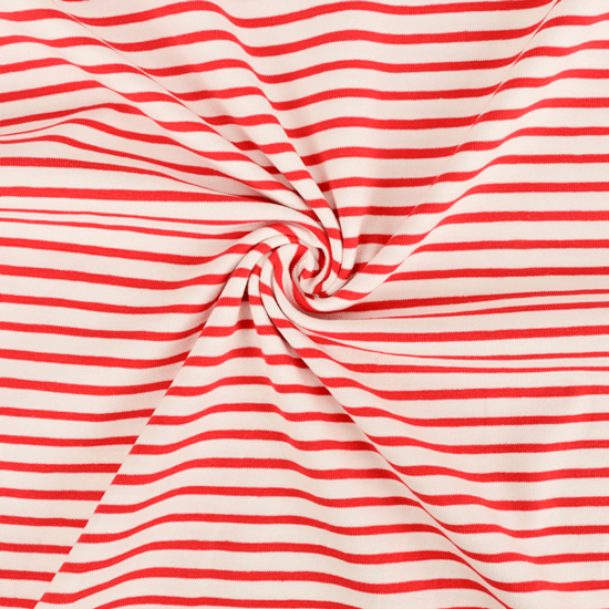 Jersey - stripes sea rood 