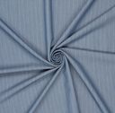 Broekstof - Denimblauw krijtstreep 85