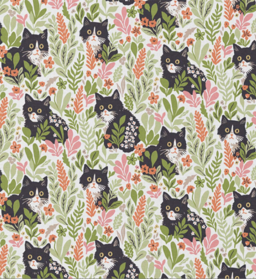 Katoen - Katten in het struikgewas