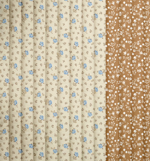 Matelasse - Fleur de bleu